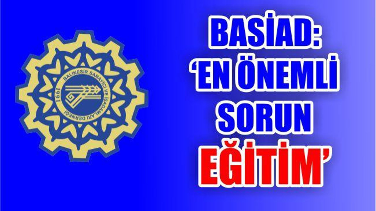 EN ÖNEMLİ SORUN EĞİTİM