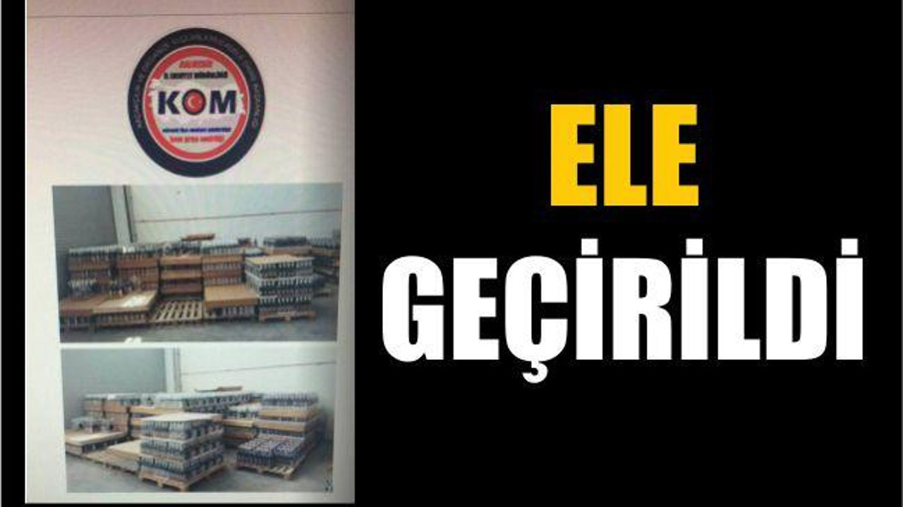 ELE GEÇİRİLDİ