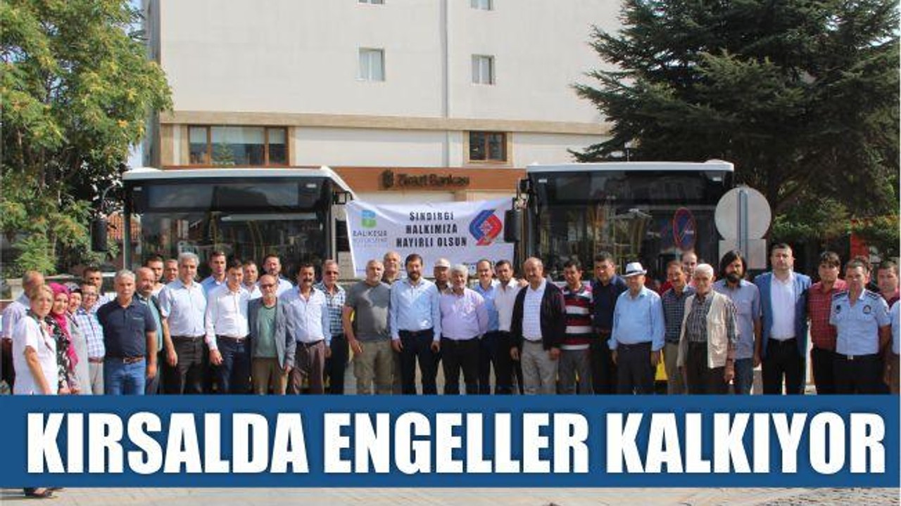 KIRSALDA ENGELLER KALKIYOR