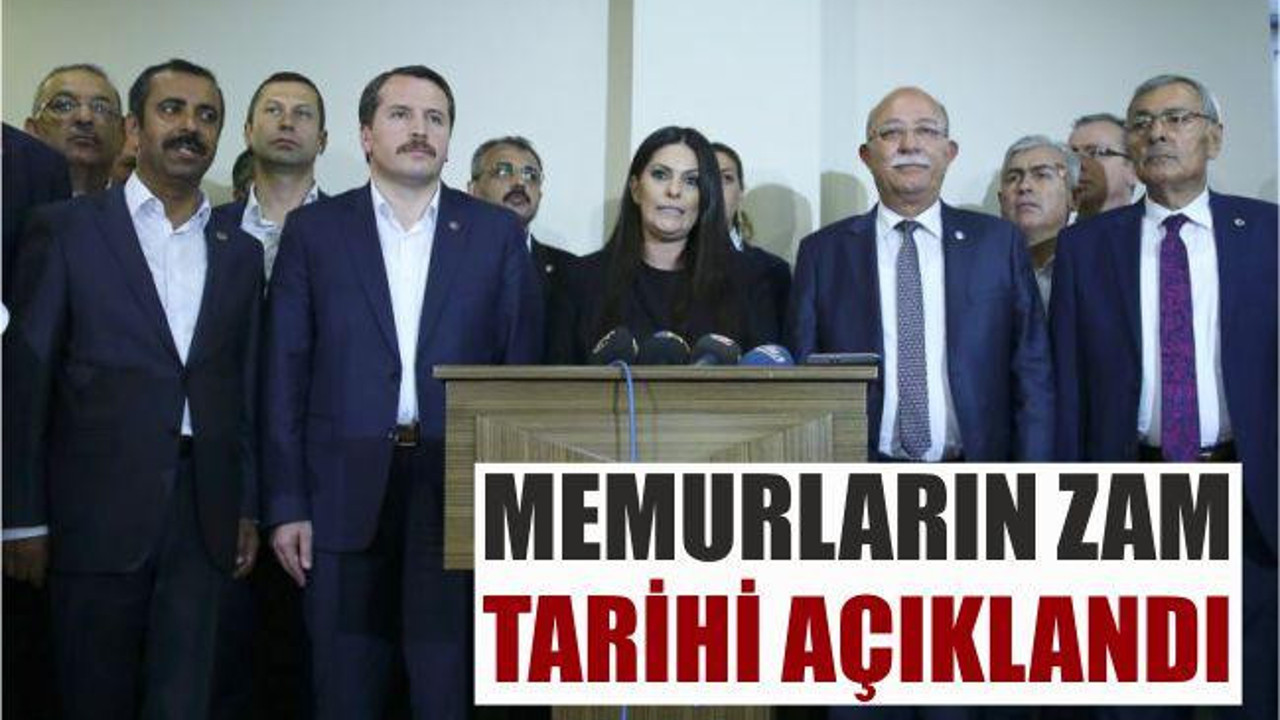 MEMURLARIN ZAM TARİHİ AÇIKLANDI
