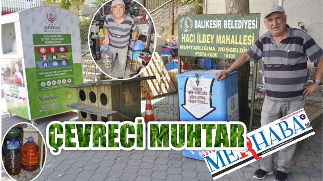 Atık Toplamak O’nun İşi
