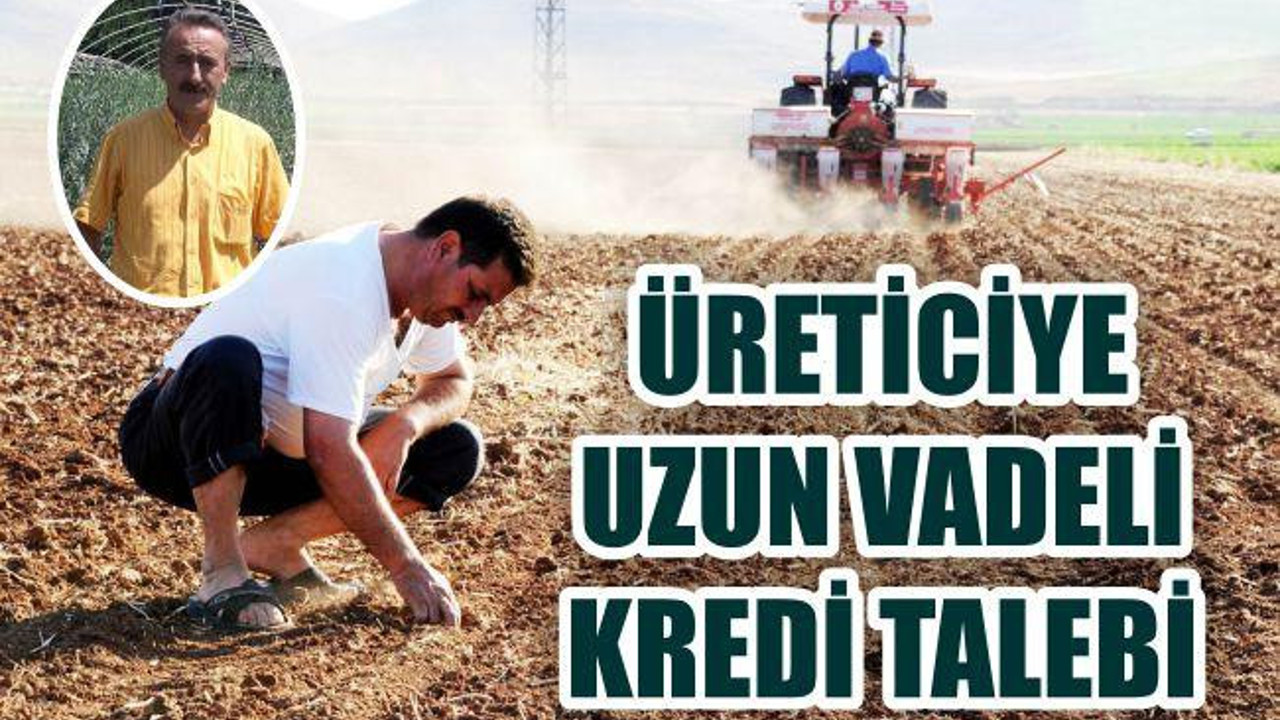 “Üreticilere, Faizsiz Yeni Uzun Vadeli Kredi İmkanları Sunulmalı”