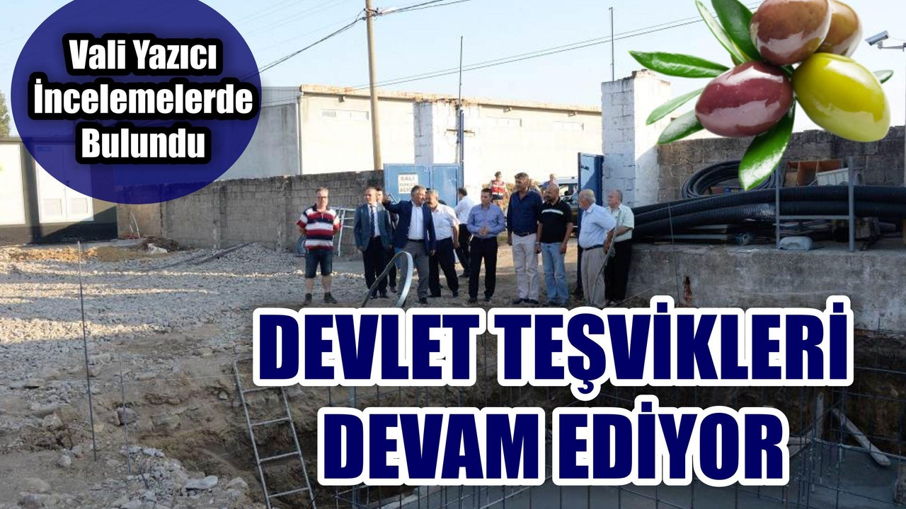 DEVLET TEŞVİKLERİ DEVAM EDİYOR