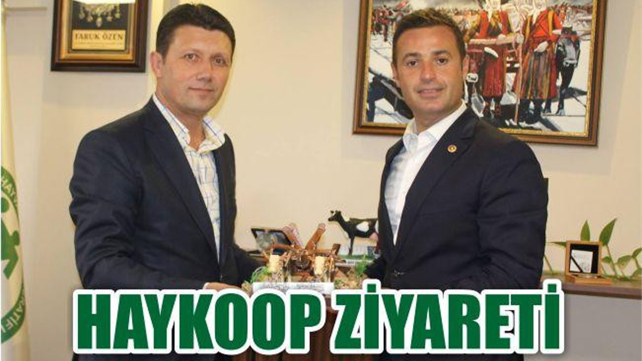 Akın, HAYKOOP’u Ziyaret Etti