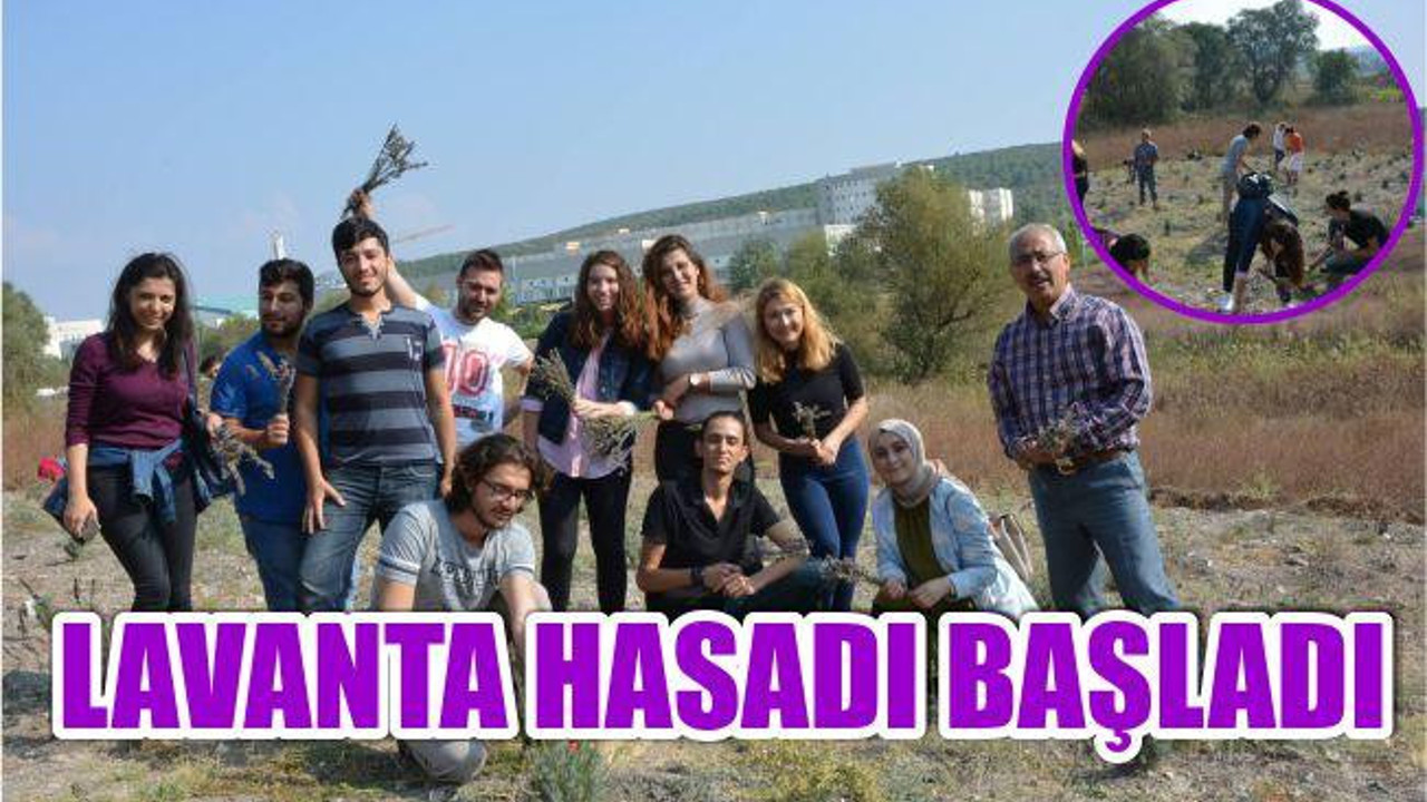 ÖĞRENCİLERİN TARLADA İZİ KALDI