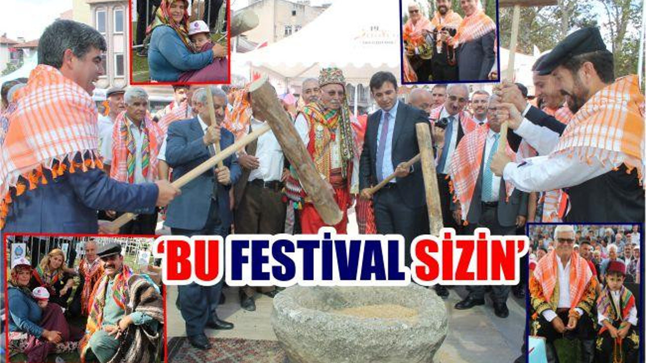 EKREM YAVAŞ ‘BU FESTİVAL SİZİN’