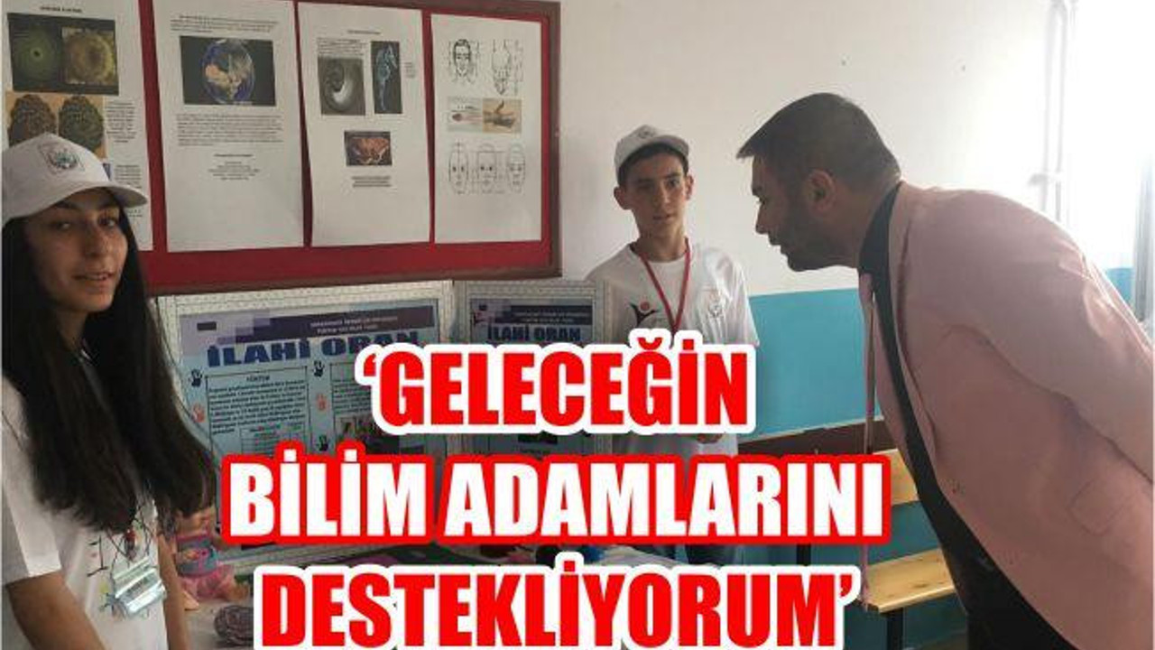 “Geleceğin Bilim Adamlarına Destek Vermeye Çalışıyorum”