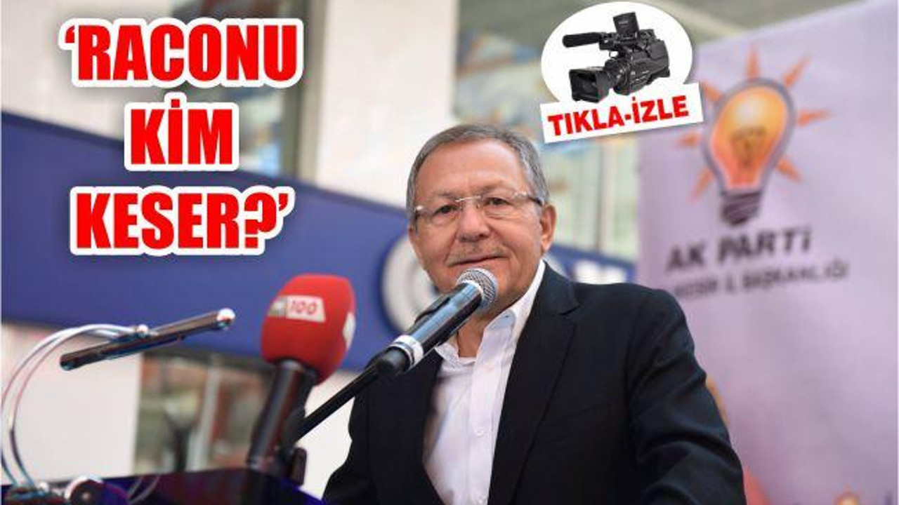 RACONU KİM KESER?