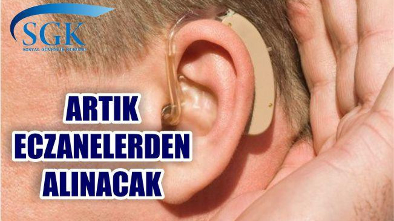 ARTIK ECZANELERDEN ALINACAK