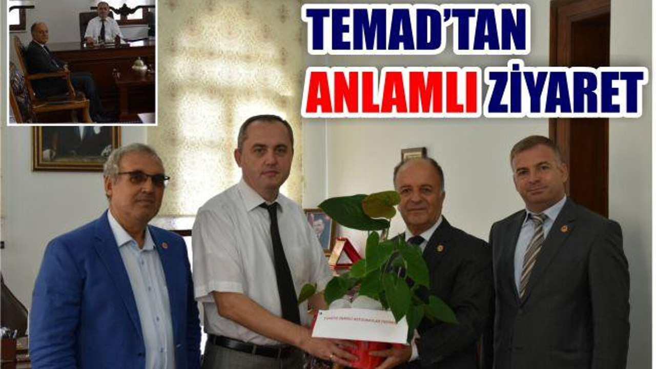 Emekli Astsubay’lar Kaya’yı Ziyaret Etti