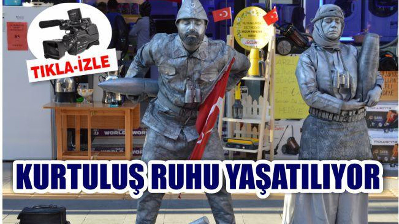 KURTULUŞ COŞKUSUNU YAŞATTILAR