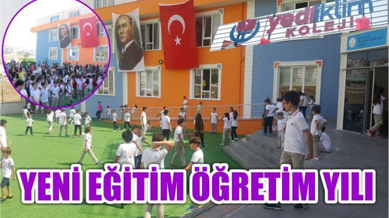 ÖZEL YEDİİKLİM KOLEJİ YENİ ÖĞRETİM YILINA BAŞLADI