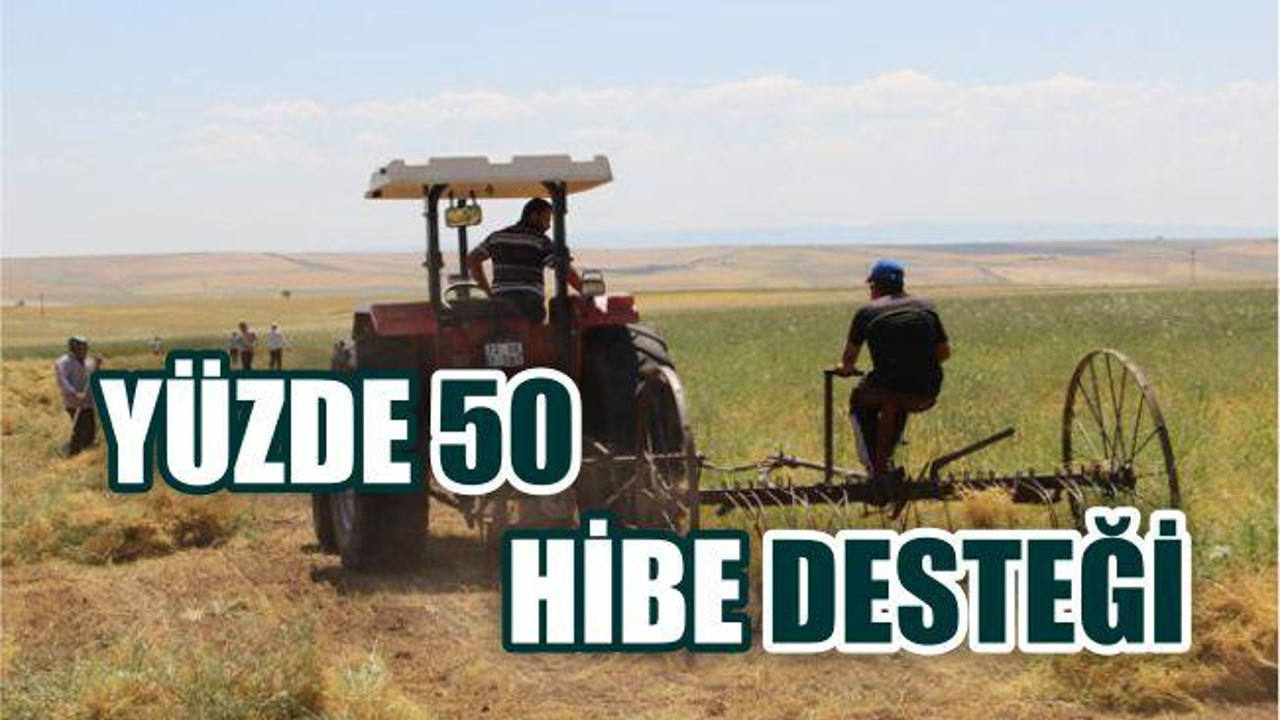 Yüzde 50 Hibe Desteği