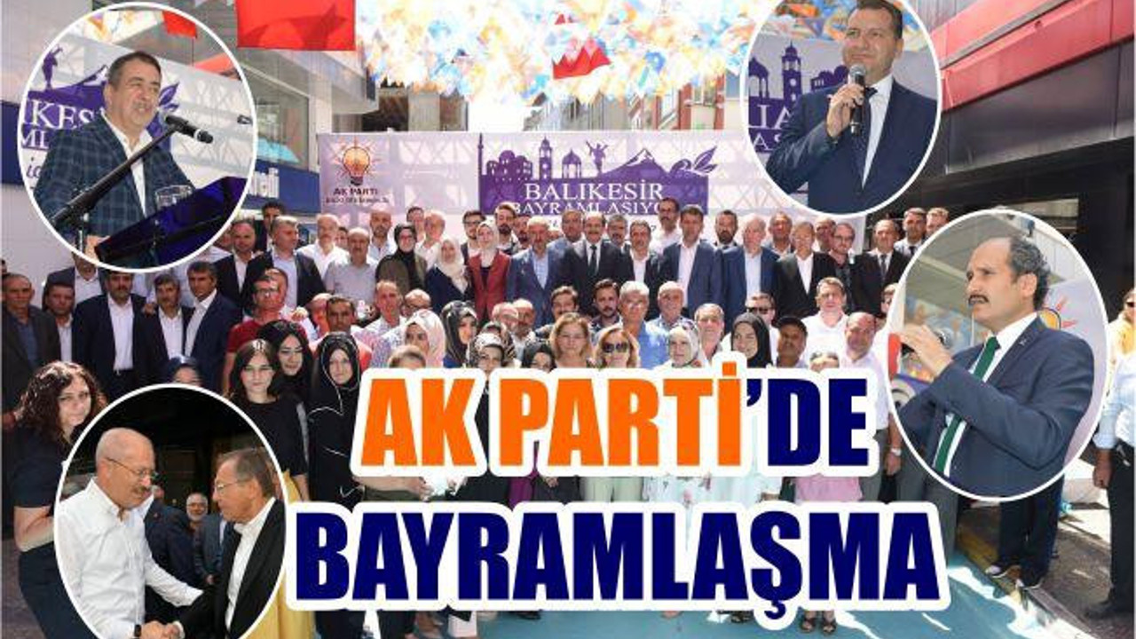 AK Partililer Bayramlaştı