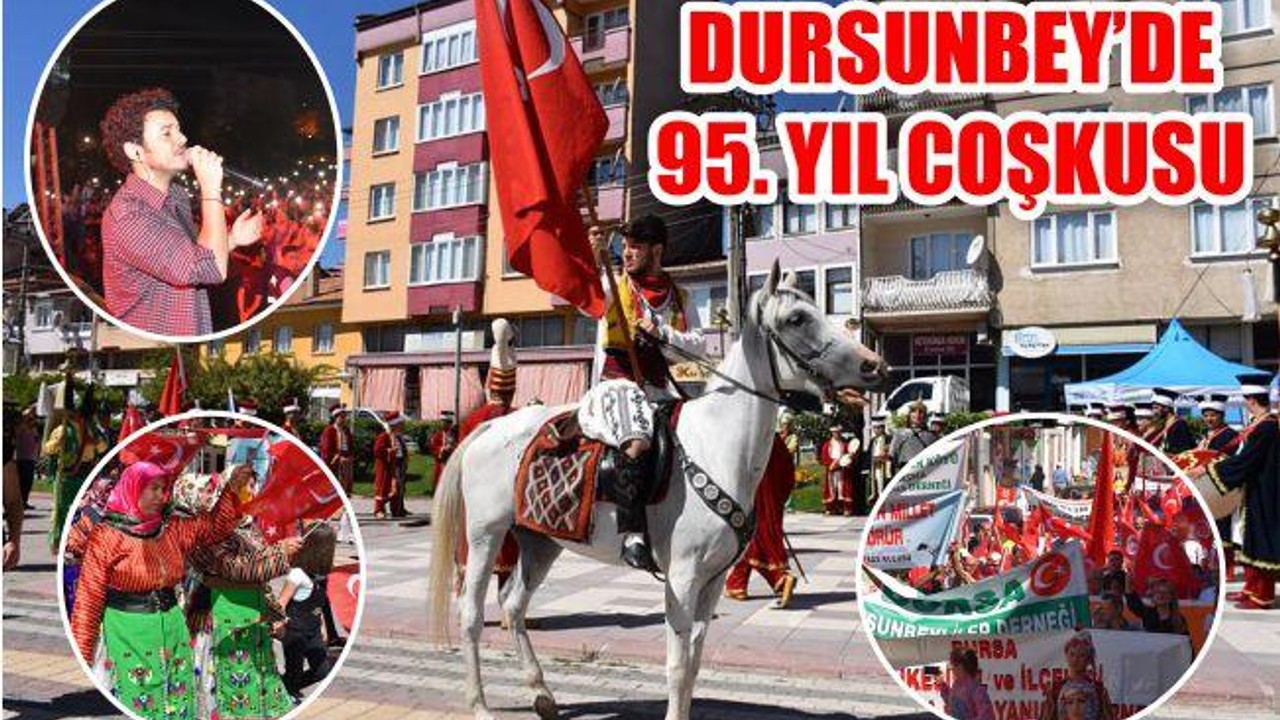 DURSUNBEY’DE 95. YIL COŞKUSU