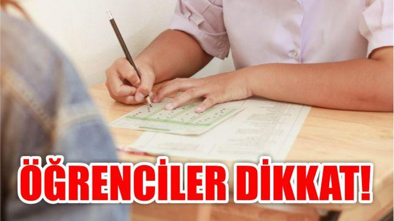 ‘Bu yıl TEOG Sınavı Yapılmayacak’