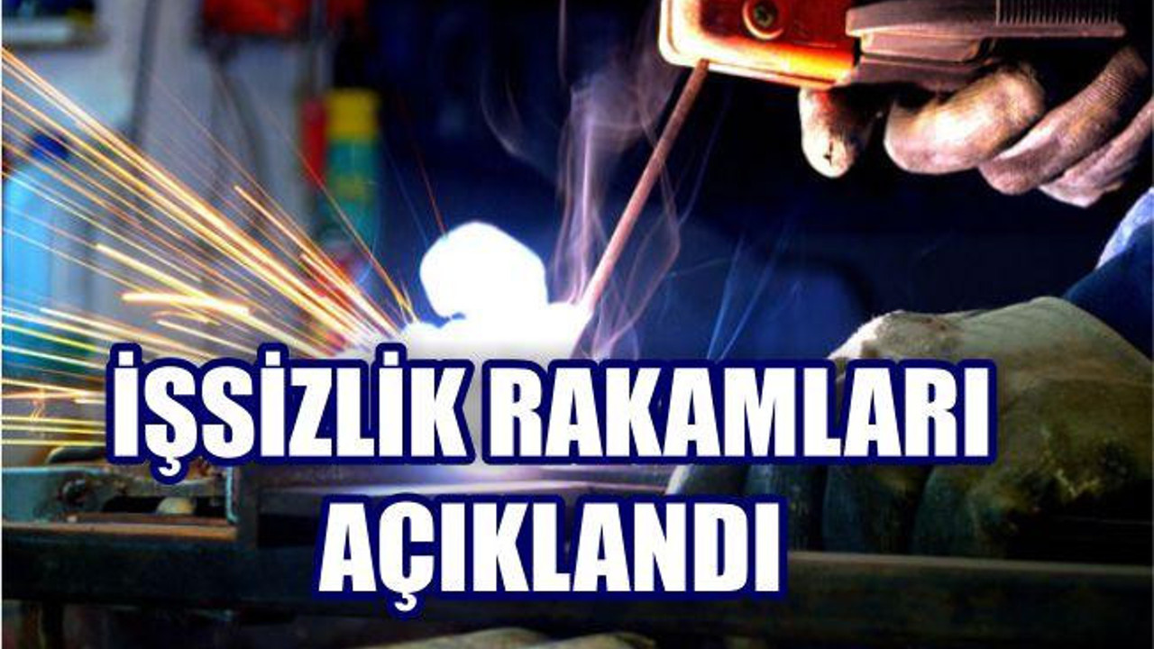 İşsizlik Rakamları Açıklandı!
