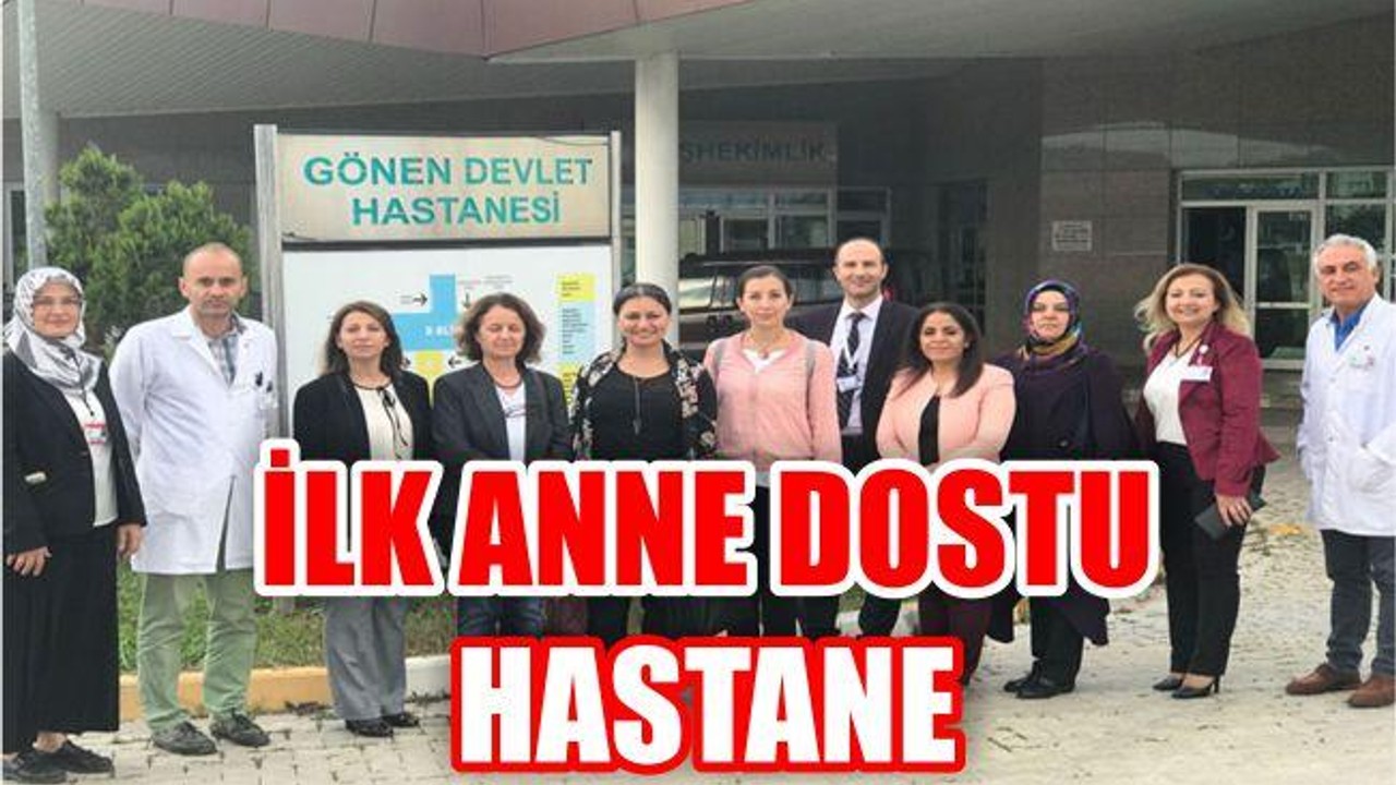 Balıkesir'in ilk "Anne Dostu" Hastanesi