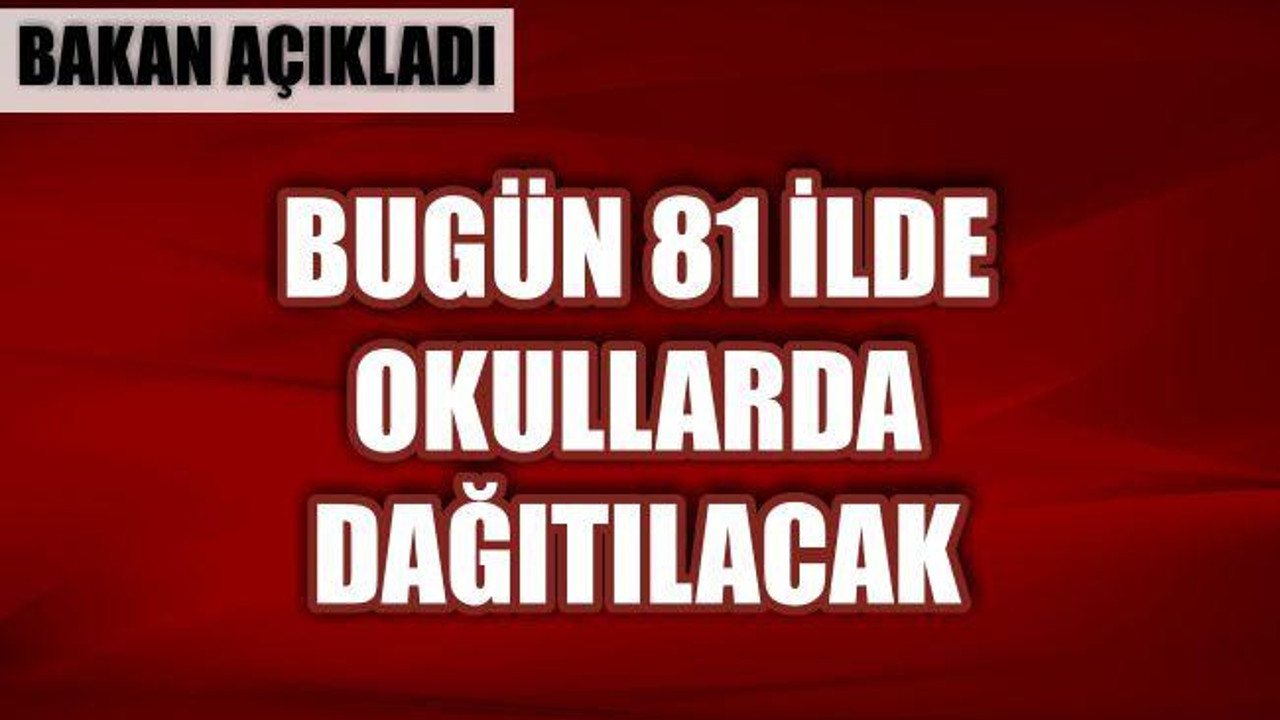6 Milyon Öğrenciye Kuru Üzüm Dağıtılacak