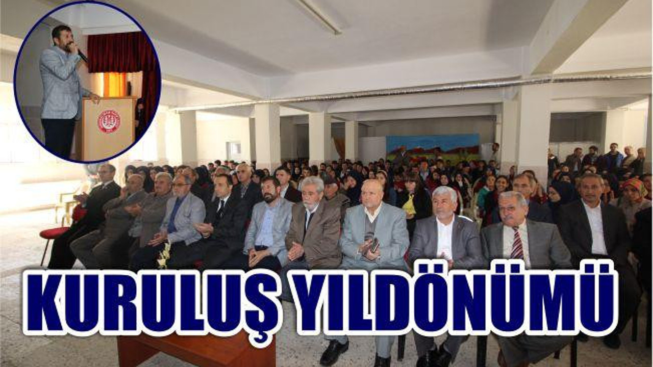 İmam Hatip Lisesi Kuruluş Yıldönümü Etkinlikleri