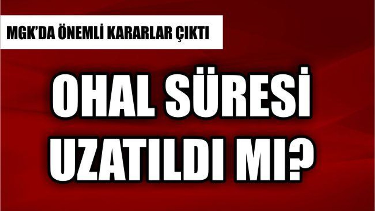 MGK toplantısında 2 önemli karar