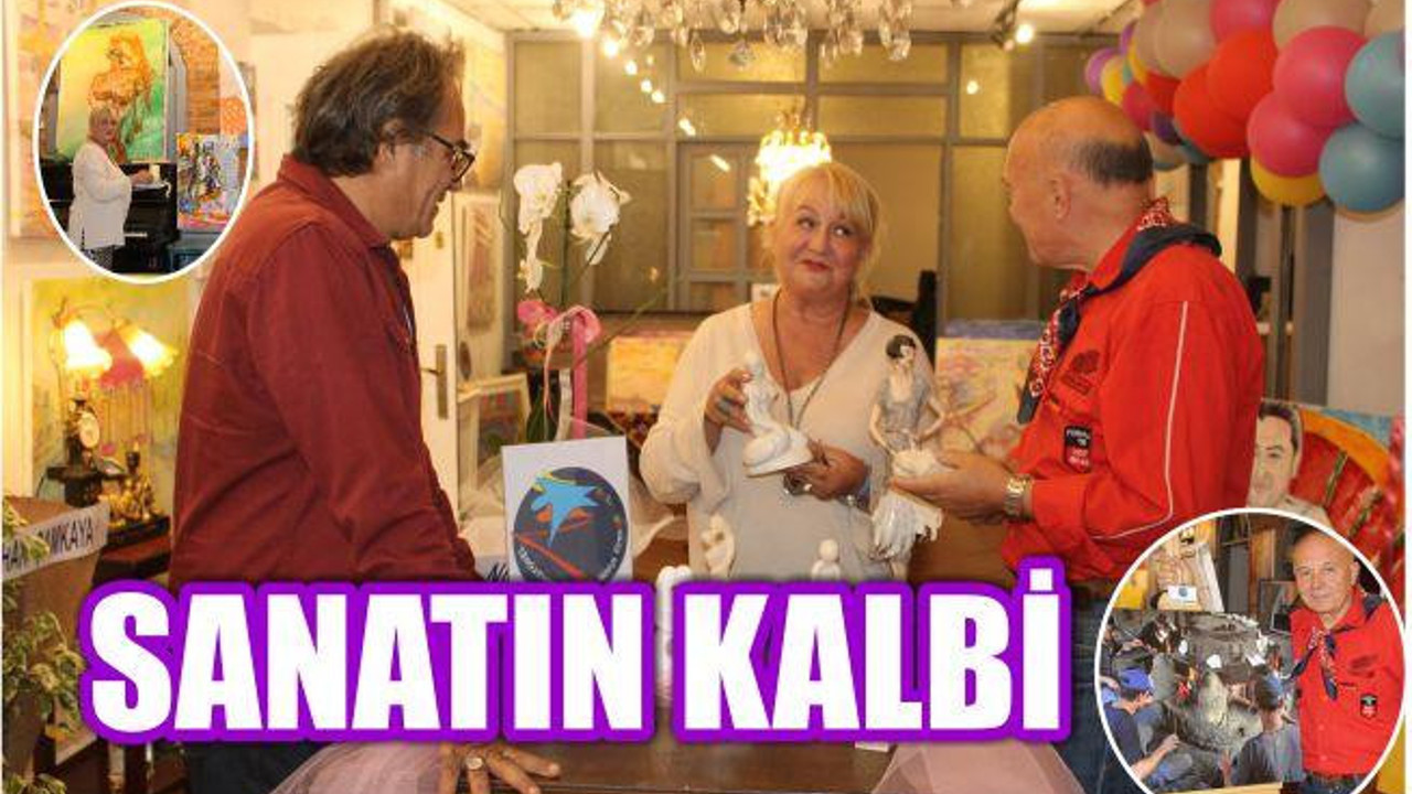 SANATIN KALBİ AYVALIK'TA ATTI