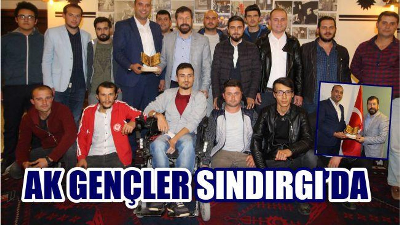 AK GENÇLERDEN BAŞKAN YAVAŞ'A ZİYARET