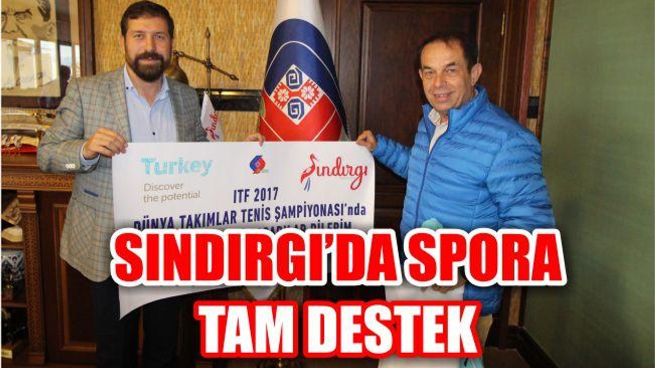 SINDIRGI’DAN SPORA TAM DESTEK