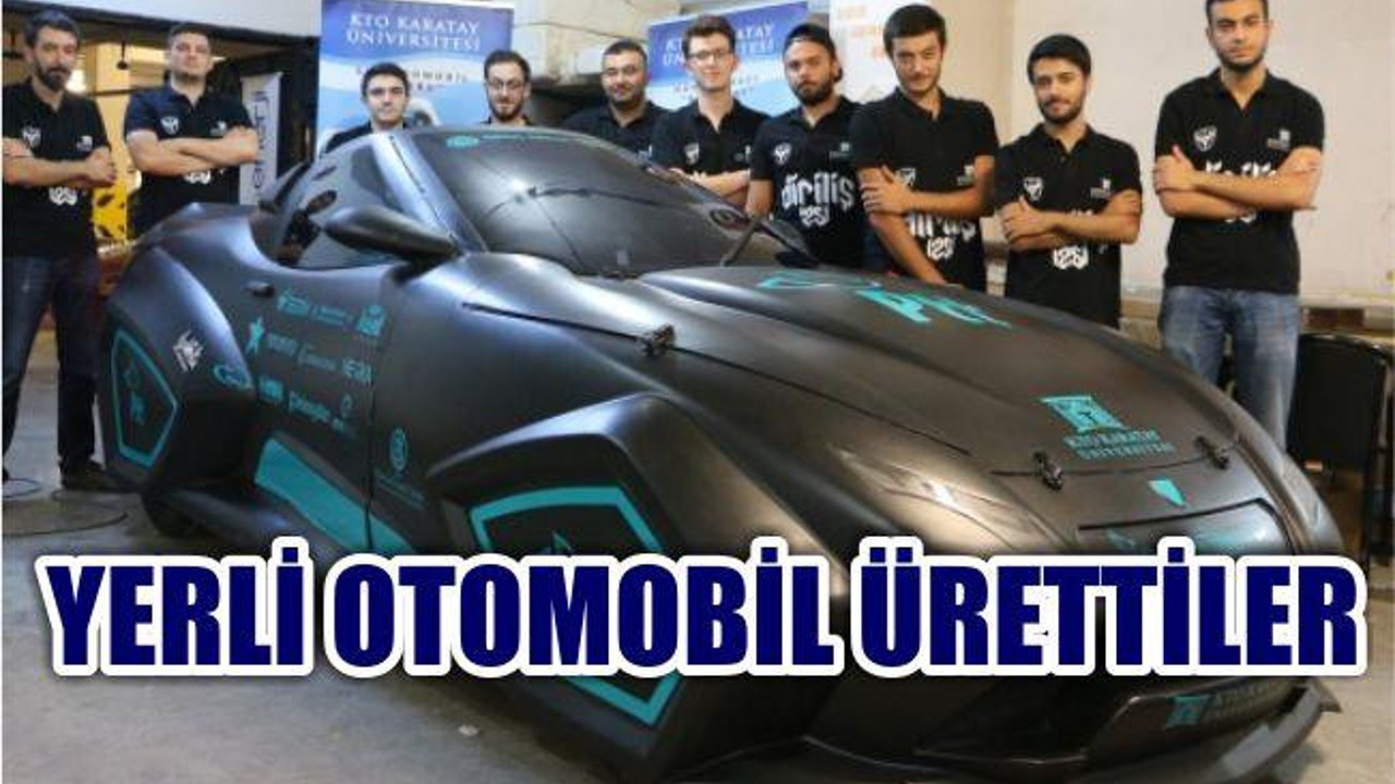 Üniversite Öğrencileri Elektrikli Yerli Otomobil Üretti