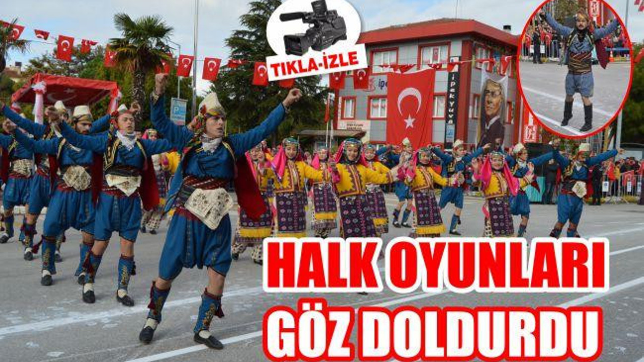 HALK OYUNLARI GÖZ DOLDURDU