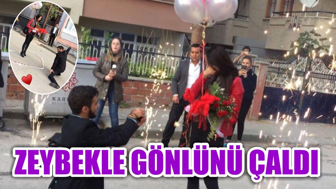 Zeybek Oynayarak Evlenme Teklifi Etti