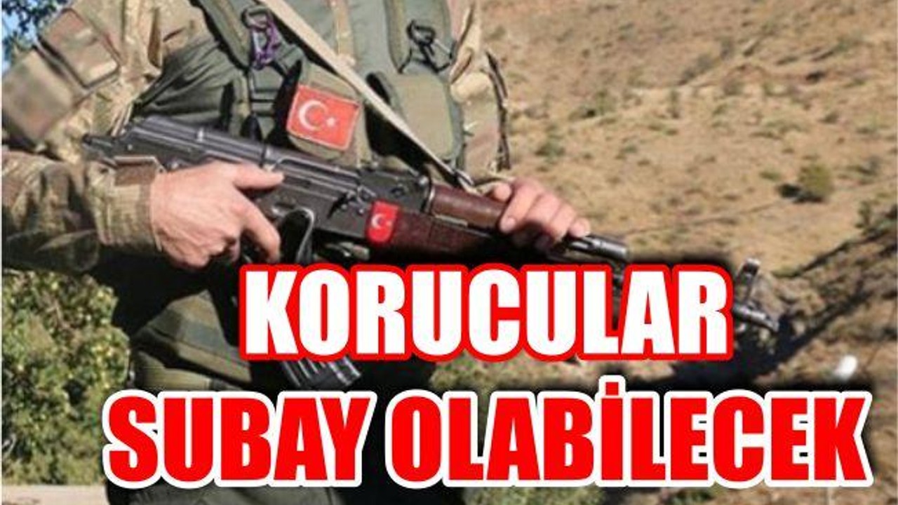Bakan Soylu'dan Koruculara 'Subay Olma' Müjdesi