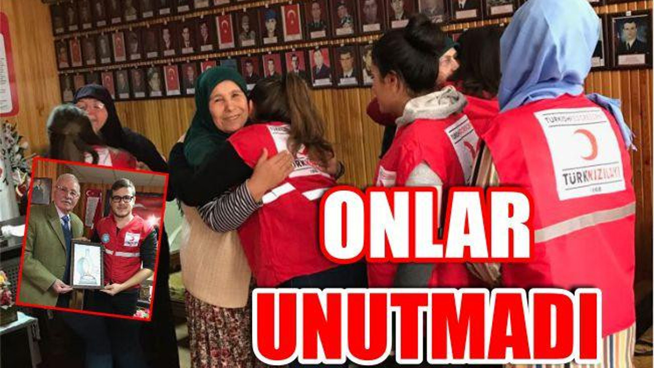 ÖĞRENCİLER UNUTMADILAR