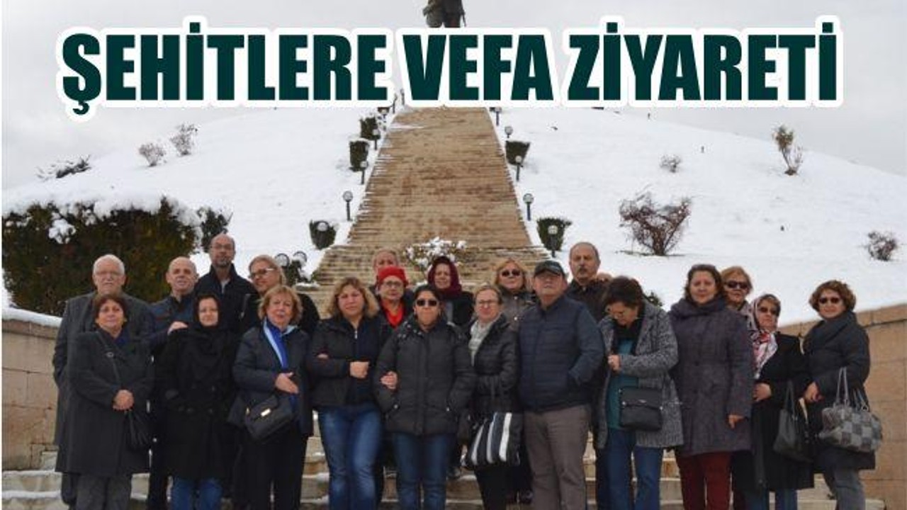 Anneler Derneği'nden şehitlere vefa ziyareti