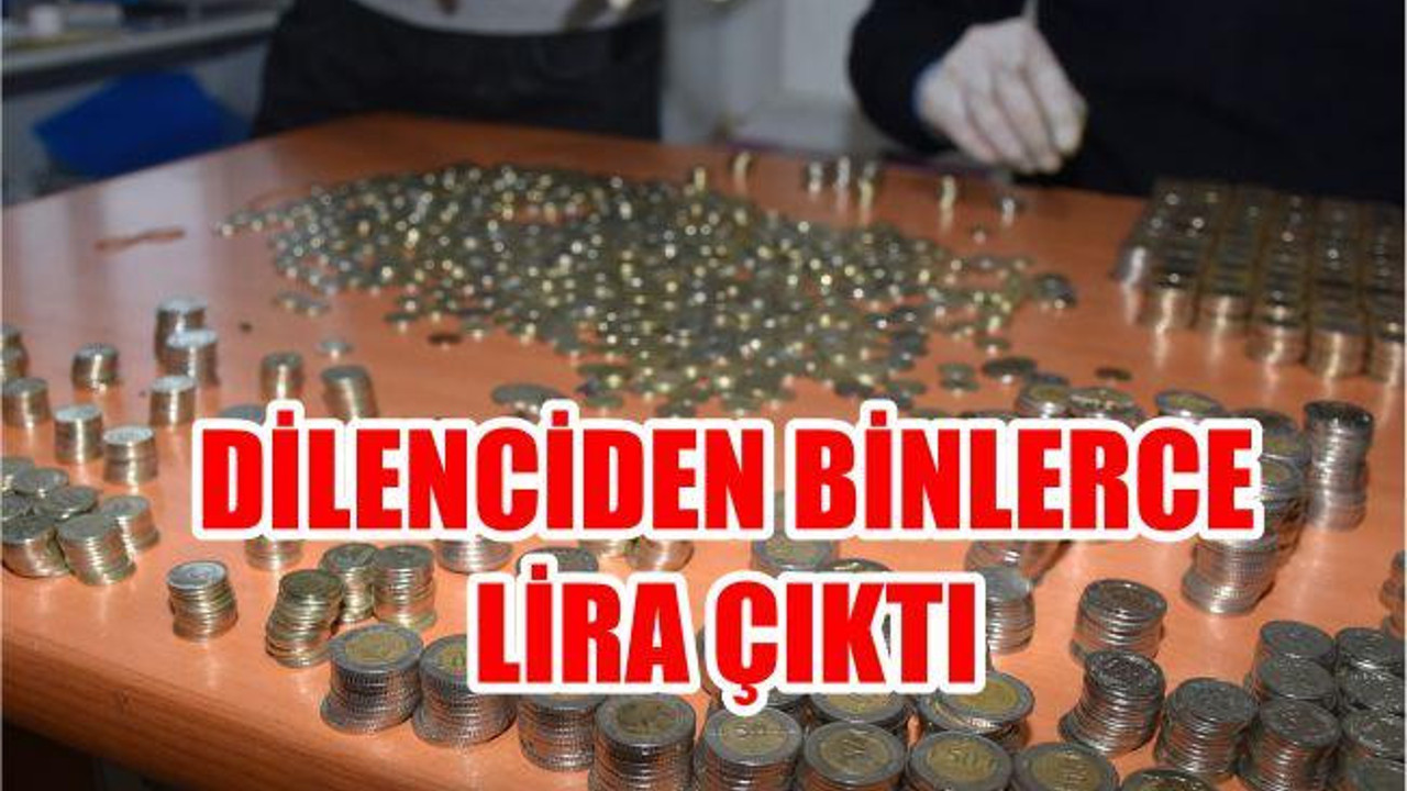 Zabıta paraları saymakta zorlandı