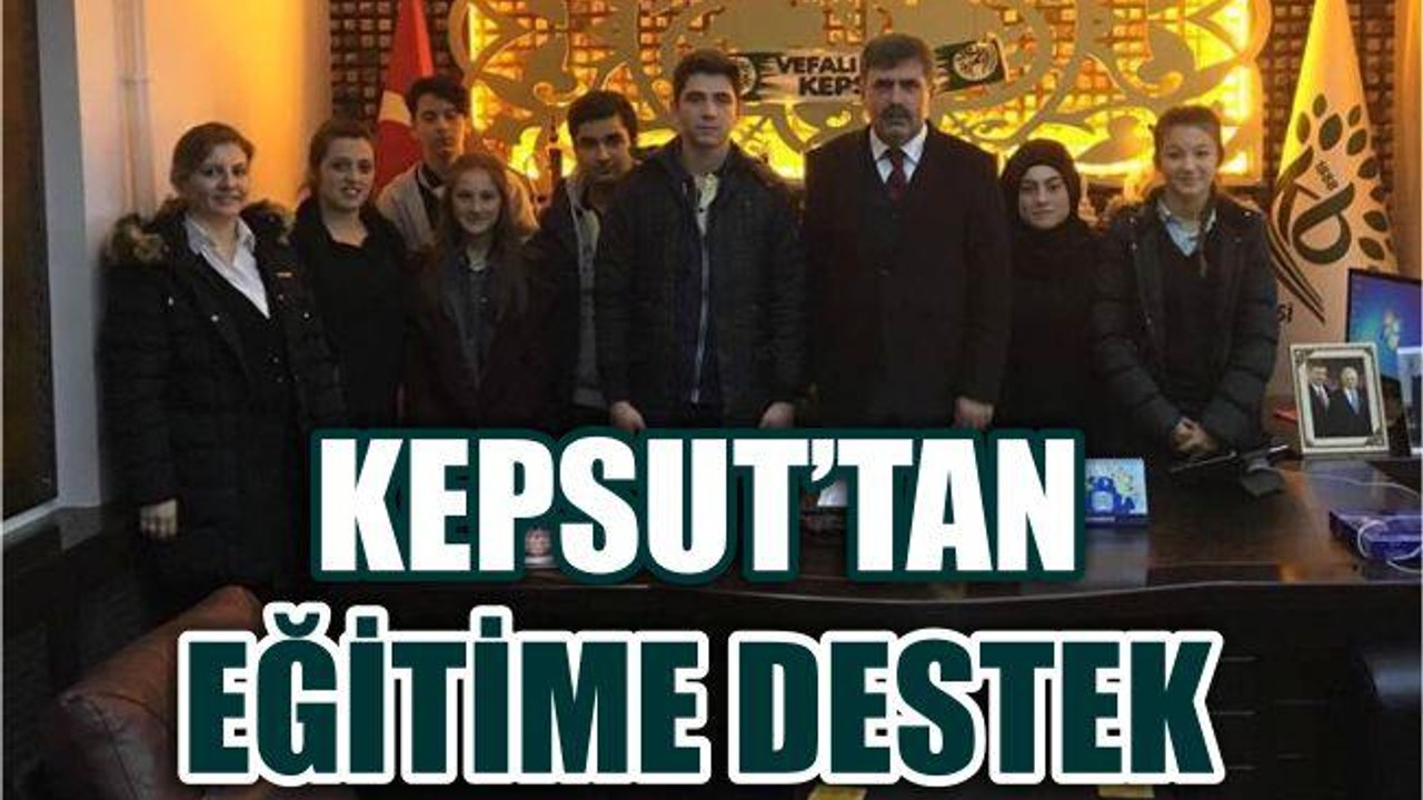 Lise öğrencileri Başkan Cankul’u ziyaret etti