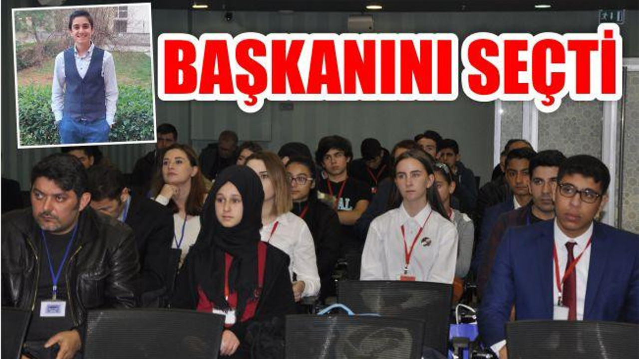 ÖĞRENCİ MECLİSİ BAŞKANINI SEÇTİ