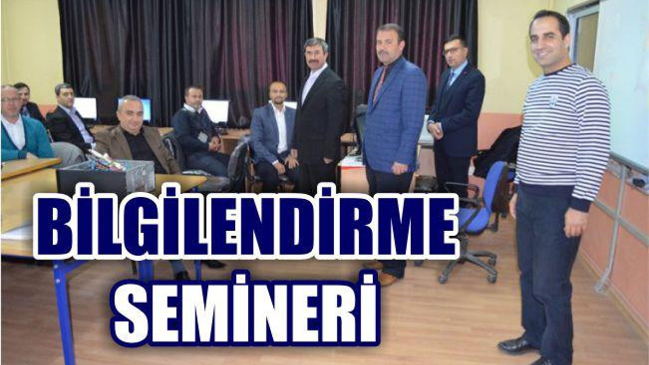 İVRİNDİ’DE SEMİNER
