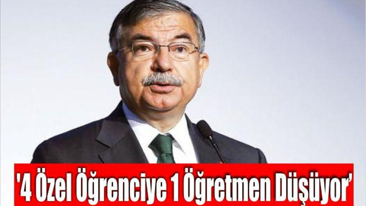 '4 Özel Öğrenciye 1 Öğretmen Düşüyor'