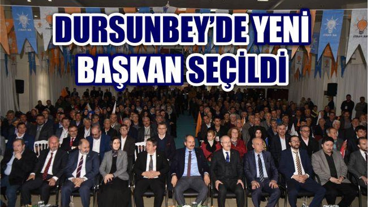 İLÇE TEŞKİLATINA YENİ BAŞKAN
