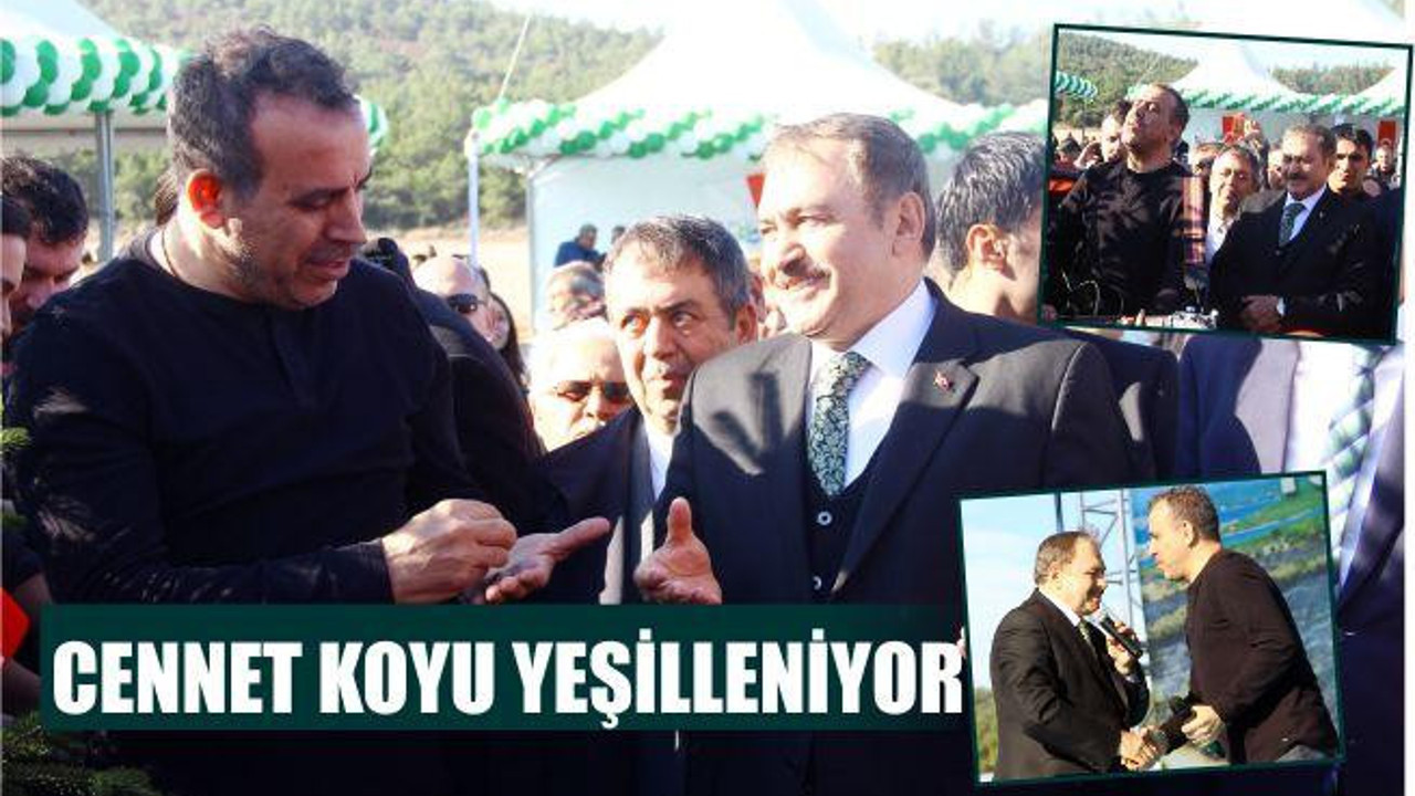 BU BİRLİKTELİK CENNET KOYU'NU YEŞİLLENDİRDİ