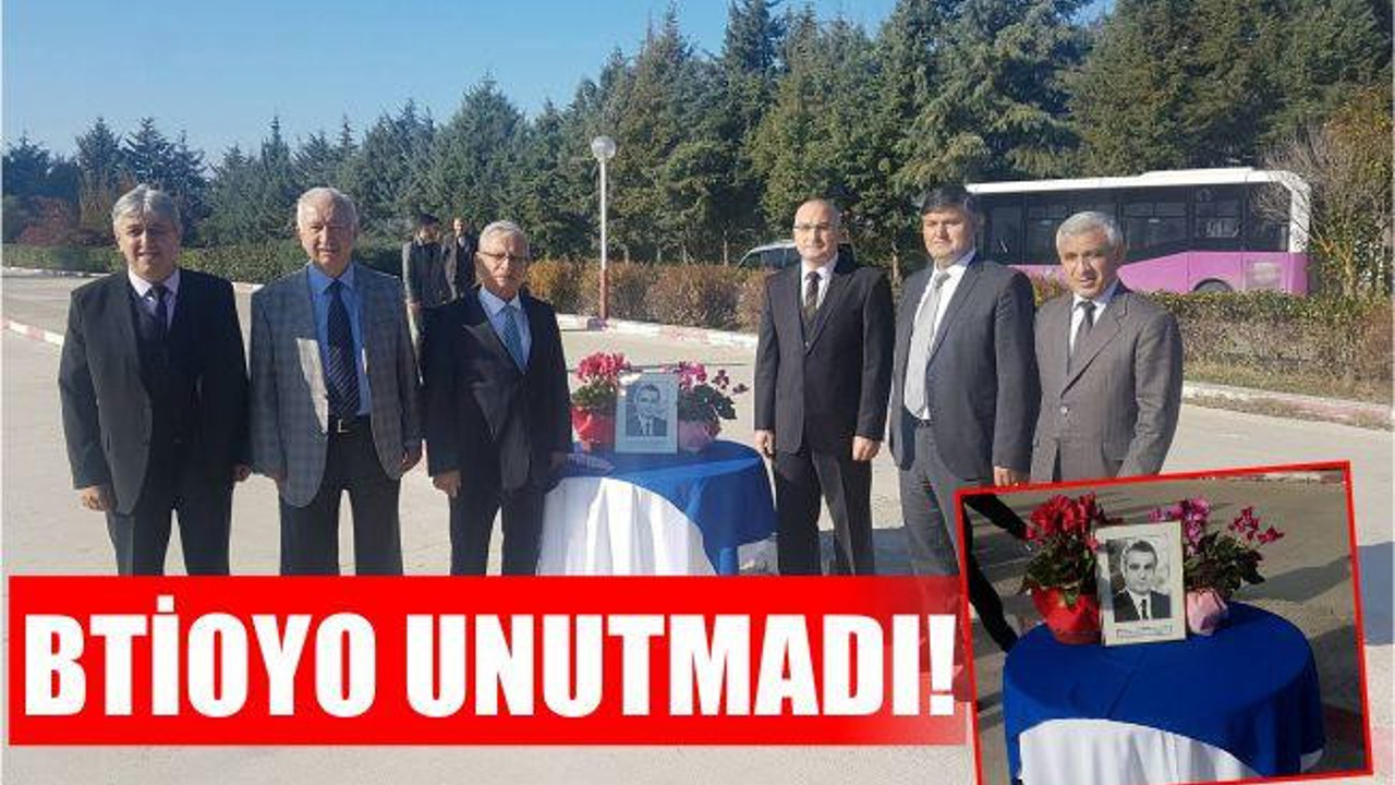 BTİOYO Hocalarını Unutmadı