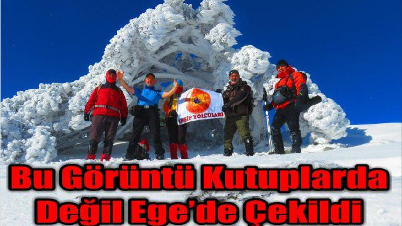 Bu Görüntü Kutuplarda Değil Ege’de Çekildi