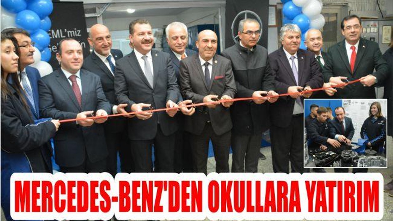 MERCEDES-BENZ’DEN OKULLARA YATIRIM