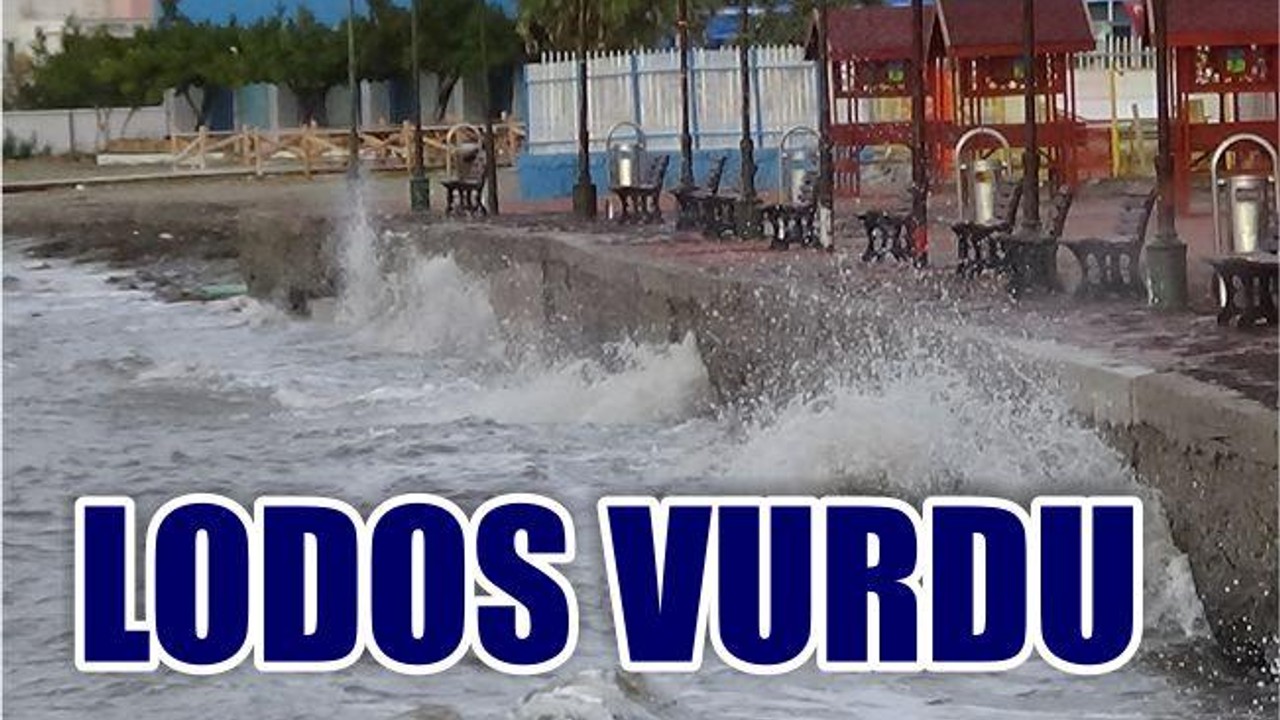 Şiddetli lodos Kuzey Ege’yi etkisi altına aldı