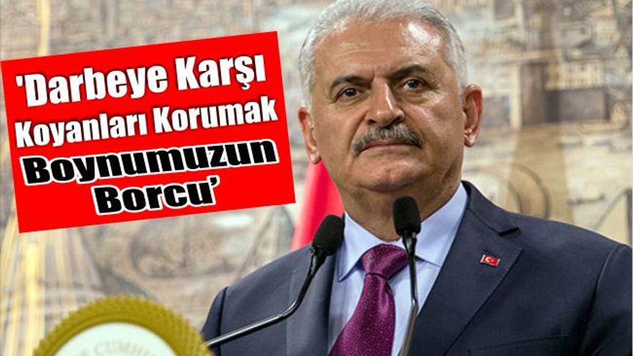 'Darbeye Karşı Koyanları Korumak Boynumuzun Borcu'