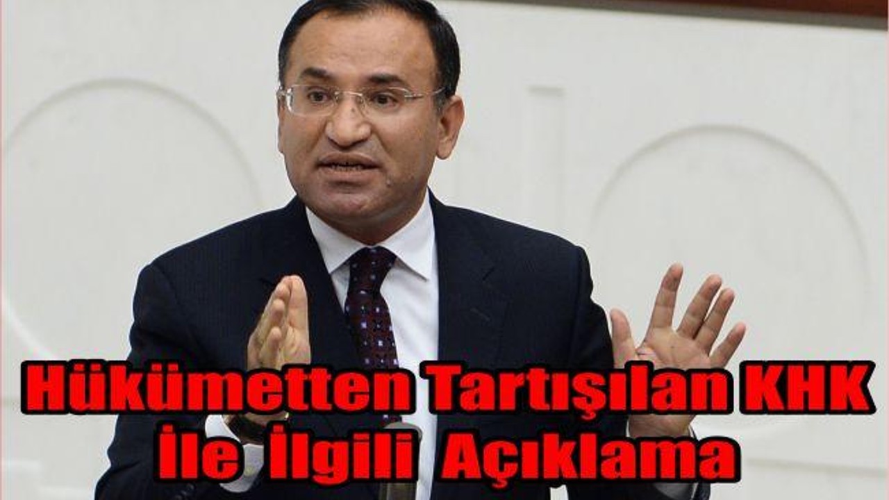 Bekir Bozdağ'dan Sivile Yargı Muafiyeti Açıklaması