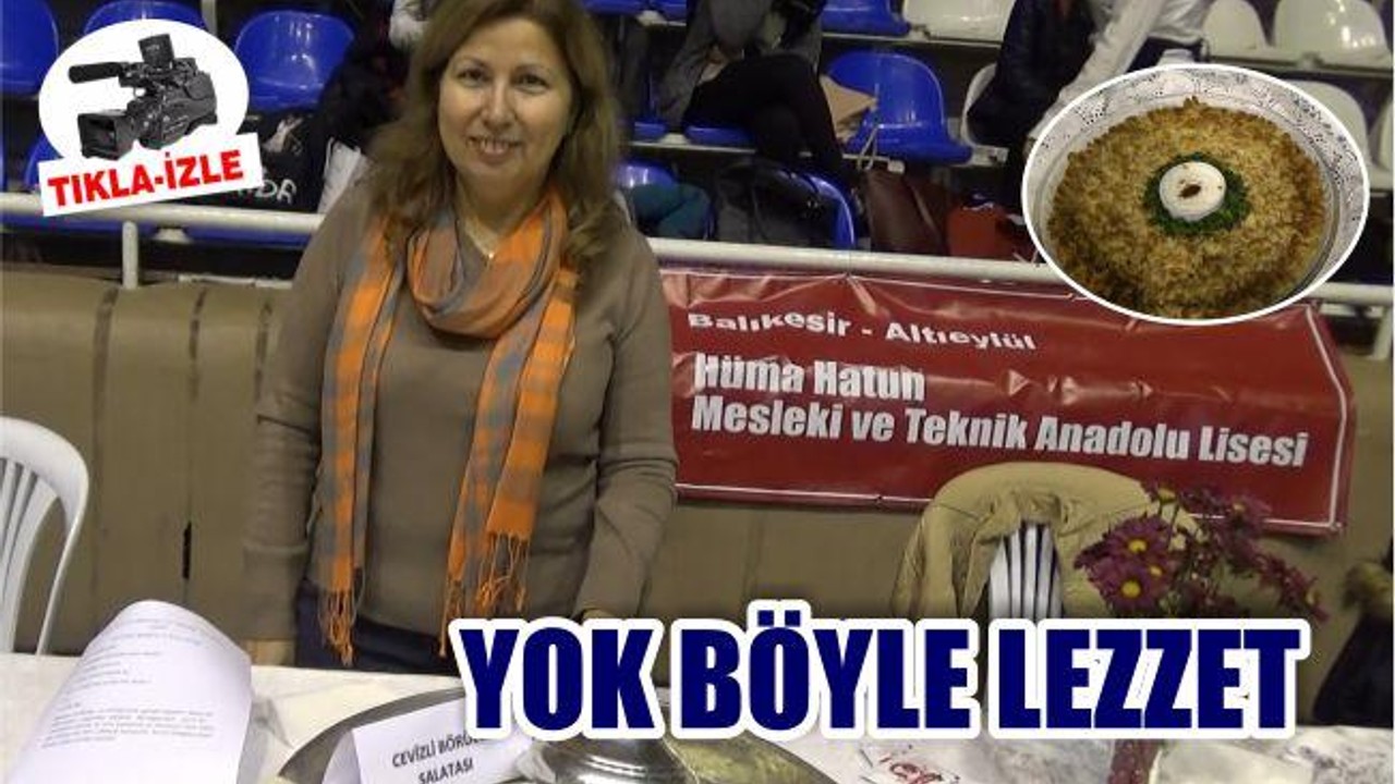 LEZZETİN SIRRI BU HABERDE...