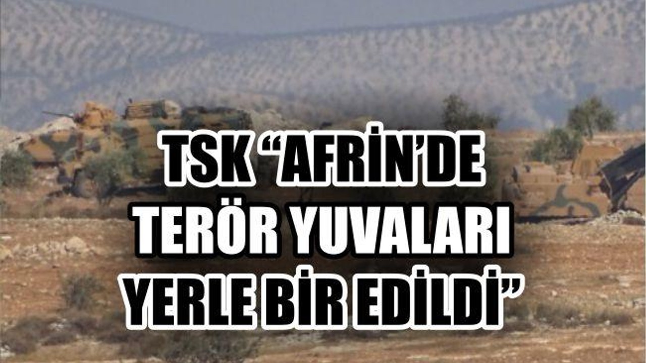 TSK AFRİN'DE