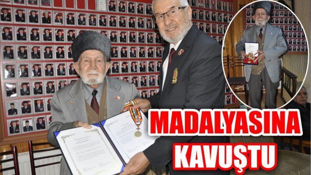 KORE GAZİSİ MADALYASINA KAVUŞTU
